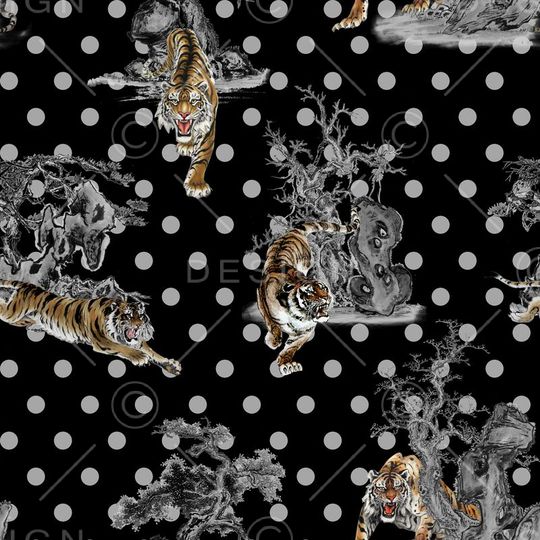 老虎印花华亿平台图片