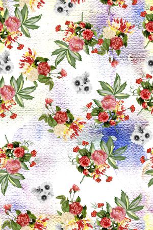 水彩印花华亿平台图片