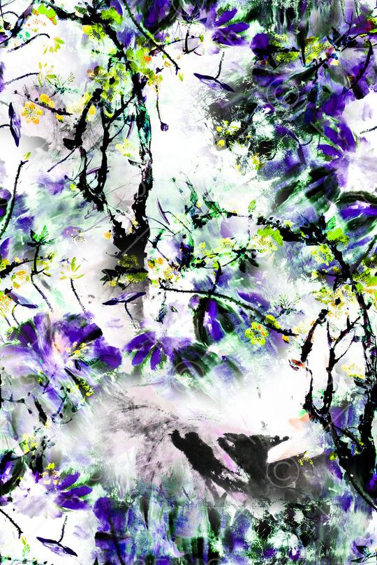 荷花印花华亿平台图片