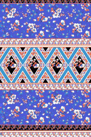 抽象花卉印花华亿平台图片