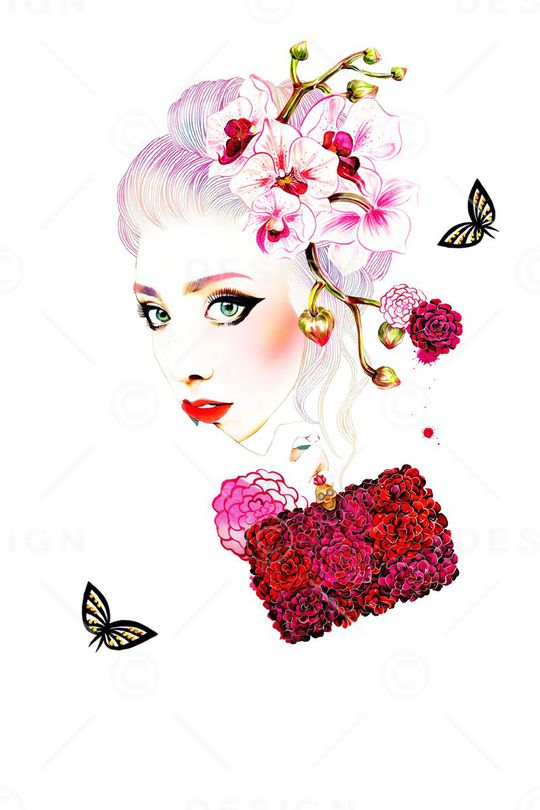 人物印花华亿平台图片