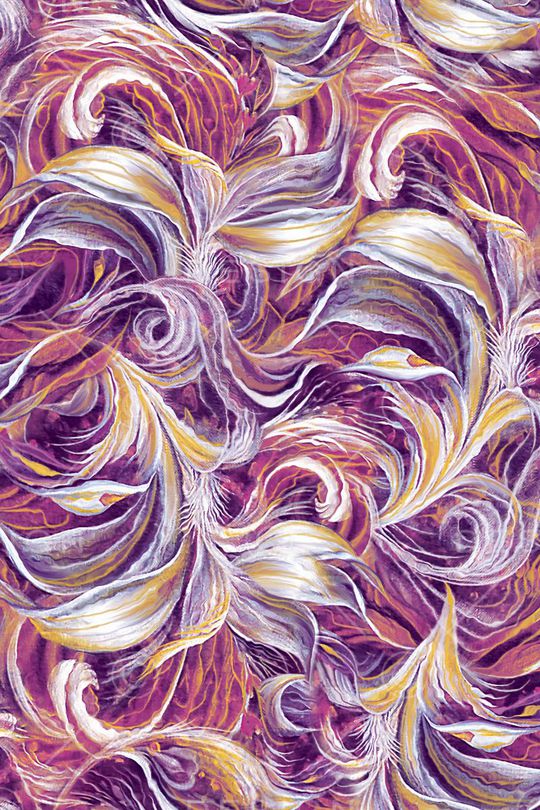 抽象唯美印花华亿平台图片