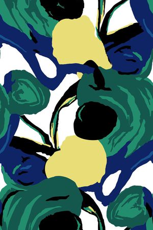 2017年女装新花卉印花华亿平台图片