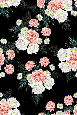 手绘印花华亿平台图片