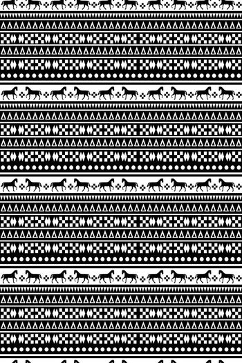 659491-传统几何图形 黑色底