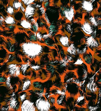 659509-豹羽绒服动物纹160628