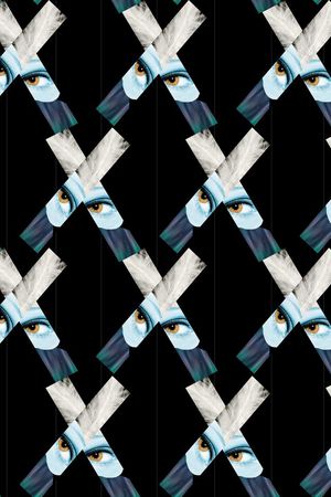 几何印花华亿平台图片