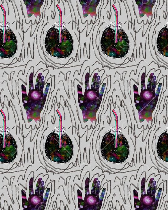 手绘印花华亿平台图片