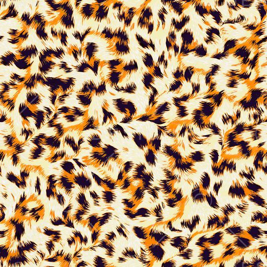 动物纹印花华亿平台图片