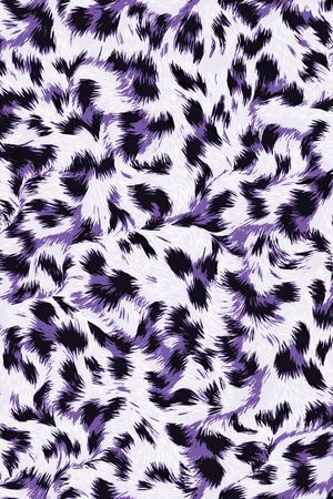 动物纹印花华亿平台图片