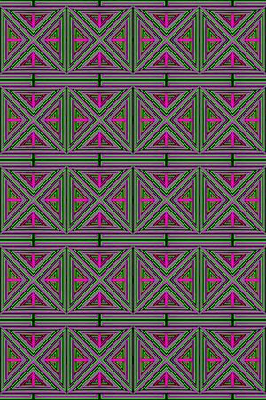 三角形印花华亿平台图片