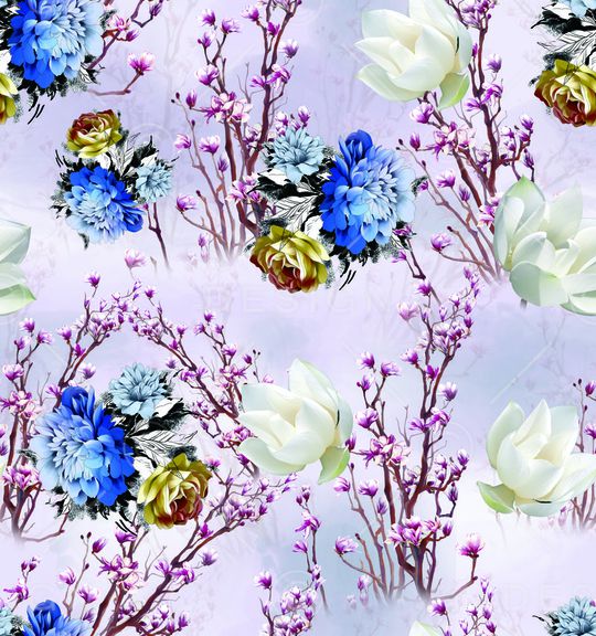 莫妮卡-女装华亿平台印花华亿平台图片