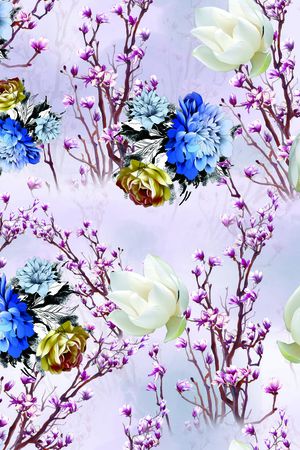 莫妮卡-女装华亿平台印花华亿平台图片