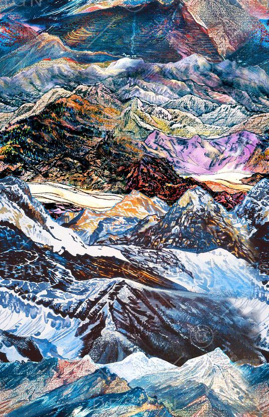 油画印花华亿平台图片