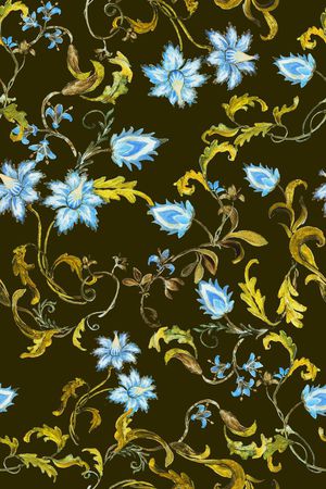 花朵印花华亿平台图片