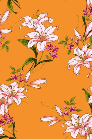 2017年女装新花卉印花华亿平台图片