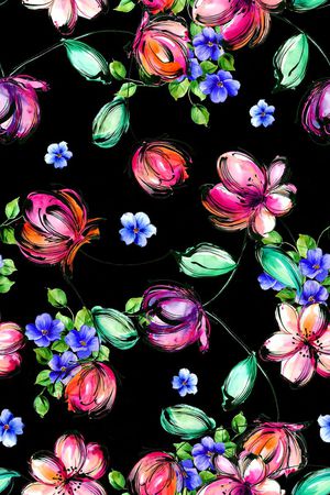 花朵印花华亿平台图片