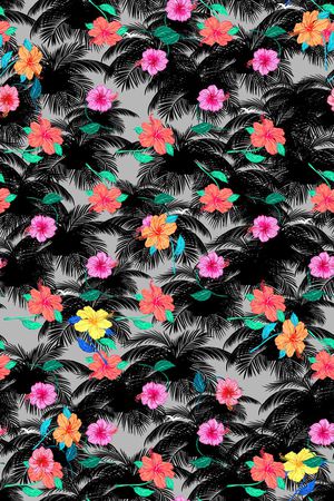 花朵印花华亿平台图片