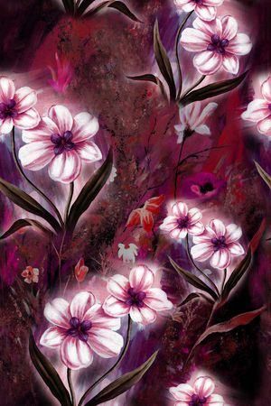 面料花印花华亿平台图片