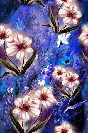 面料花印花华亿平台图片