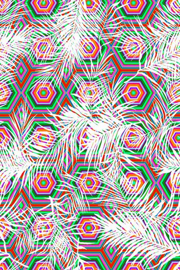 659852-几何 手绘矢量叶子