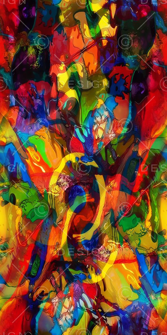 洋阳---抽象印花华亿平台图片