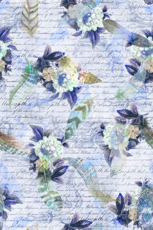 复古大花印花华亿平台图片