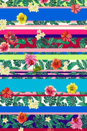 花朵印花华亿平台图片