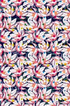 花朵印花华亿平台图片