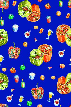 抽象手绘满版越味印花华亿平台图片