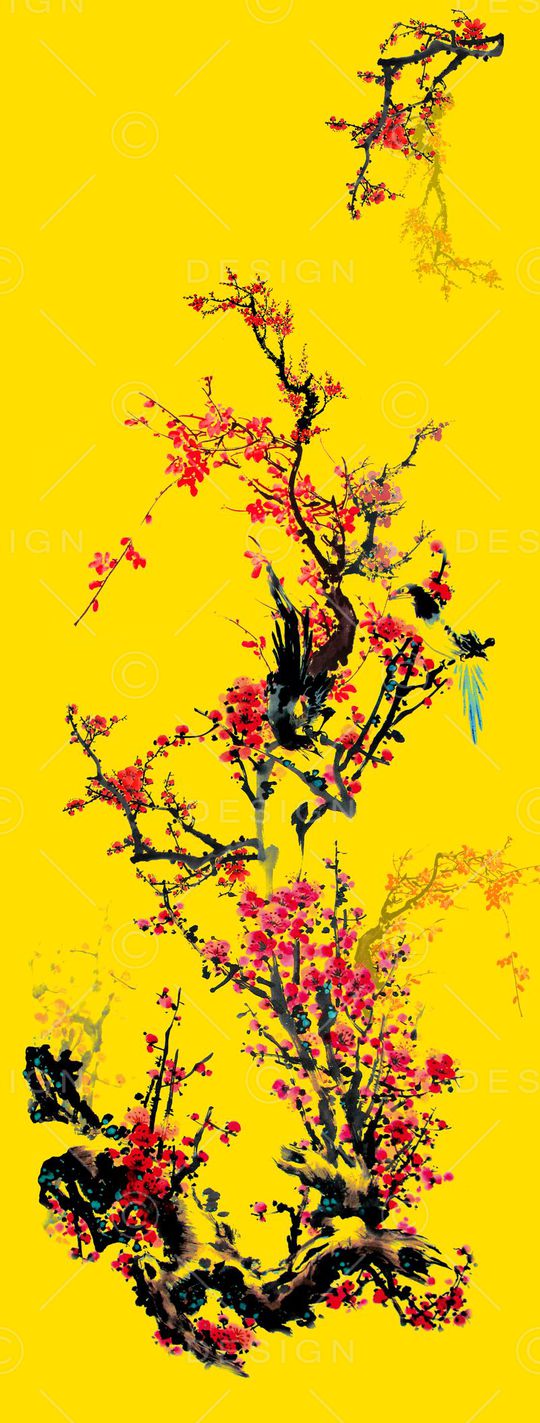 中国风印花华亿平台图片