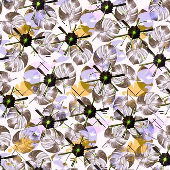 660063-热带花卉叶子1