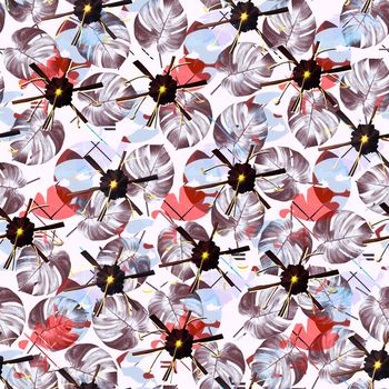 660064-热带花卉叶子2