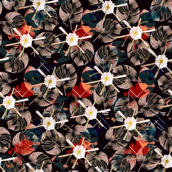 660065-热带花卉叶子3