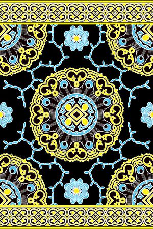 宫廷风印花华亿平台图片