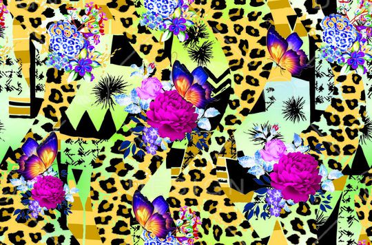 莫妮卡-女装华亿平台印花华亿平台图片