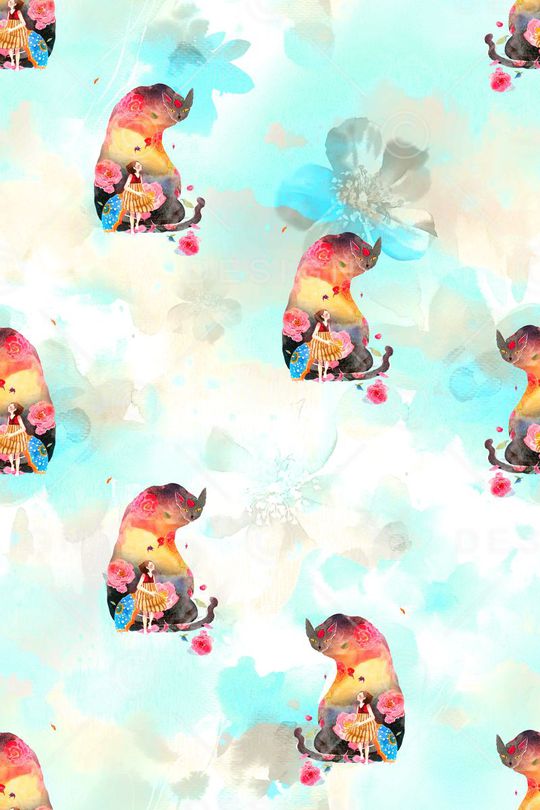 流行时尚印花华亿平台图片