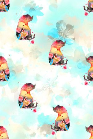 流行时尚印花华亿平台图片