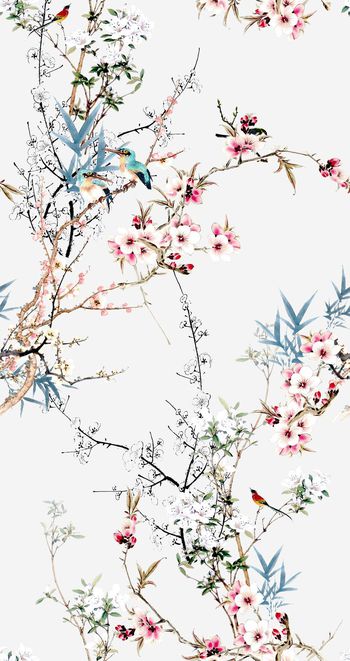 中国风印花华亿平台图片