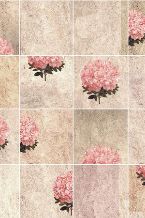 绣球花印花华亿平台图片