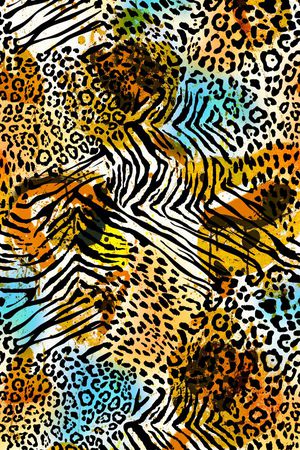 洋阳---动物纹印花华亿平台图片