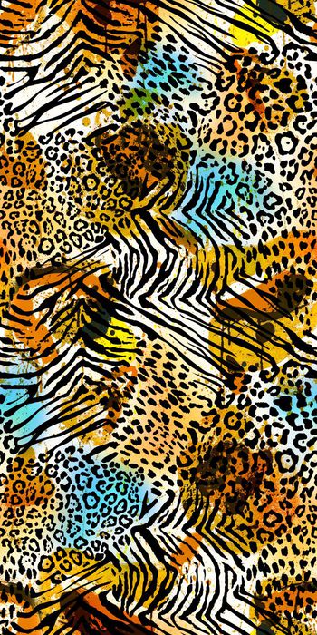 洋阳---动物纹印花华亿平台图片