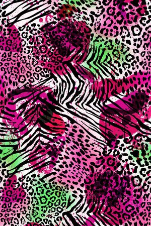 洋阳---动物纹印花华亿平台图片