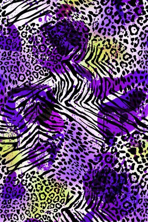 洋阳---动物纹印花华亿平台图片