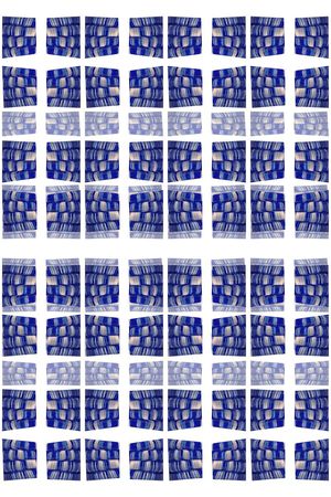 几何炫彩印花华亿平台图片