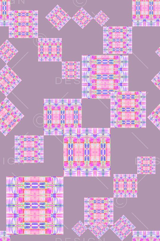 夏日风光印花华亿平台图片