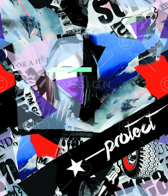 字母印花华亿平台图片