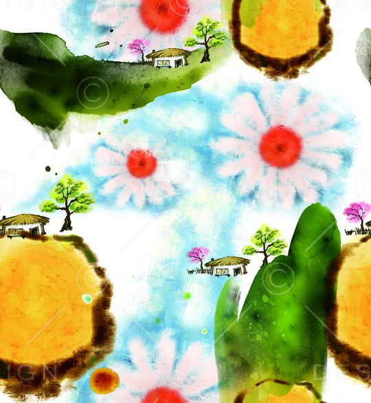 莫妮卡-女装华亿平台印花华亿平台图片