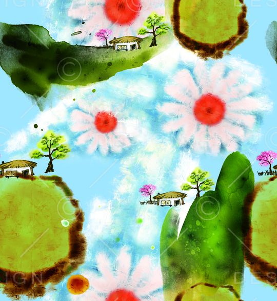 莫妮卡-女装华亿平台印花华亿平台图片