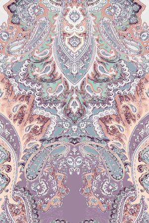 巴洛克印花华亿平台图片